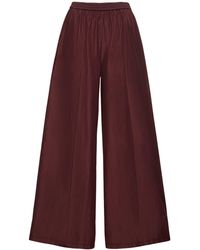 Forte Forte - Palazzohose Aus Taft "chic" - Lyst
