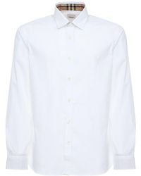Shoppen Sie Heren-Hemden von Burberry | Bis zu 30% Rabatt im  Weihnachtsangebot | Lyst DE