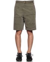 JW Anderson Fold Pocket Shorts - Green