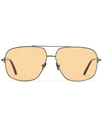 Tom Ford - Donna Occhiali Da Sole Tex Aviator - Lyst