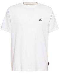 Moose Knuckles - T-shirt en coton satellite - Lyst