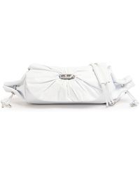 DIESEL - Medium Scrunch-D Leather Shoulder Bag Unique - Lyst