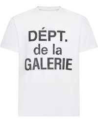 GALLERY DEPT. - Dépt De La Galerie Slogan-print Cotton-jersey T-shirt X - Lyst