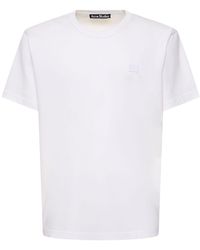 Acne Studios - T-shirt en coton nace - Lyst