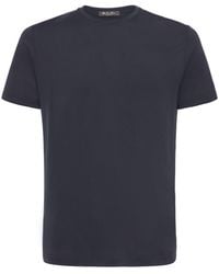 Loro Piana - Camiseta De Seda Y Algodón Jersey - Lyst