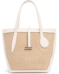 Little Liffner - Mini Sprout Linen Tote Bag - Lyst