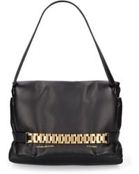 Victoria Beckham - Puffy Chain Leather Shoulder Bag - Lyst