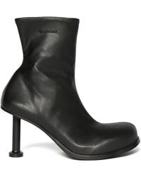 Balenciaga - 80Mm Mallorca Faux Leather Ankle Boots - Lyst