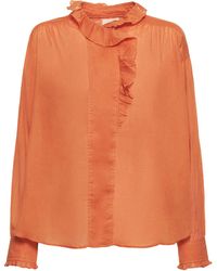 Isabel Marant - Pamias Cotton Voile Shirt - Lyst