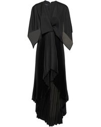 Sid Neigum Fibonacci Pleated Midi Dress - Black