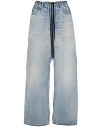 Balenciaga - Pantaloni baggy oversize in denim - Lyst