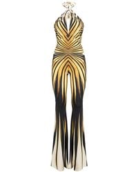 Roberto Cavalli - Ray Printed Nylon Blend Jumpsuit - Lyst