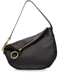 Burberry - Medium Knight Grained Leather Bag - Lyst