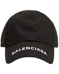 Balenciaga - Logo visor kappe - Lyst