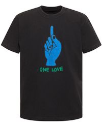 Sacai - Gonz X One Love Cotton Jersey T-shirt - Lyst