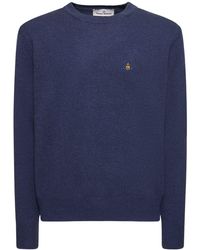 Vivienne Westwood - Maglia in mohair con ricamo logo - Lyst