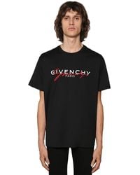 Givenchy T-shirt Rainbow Logo - Noir
