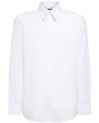 Dolce & Gabbana - Poplin Classic Shirt - Lyst