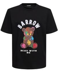 Barrow - Bear With Me Print T-shirt - Lyst