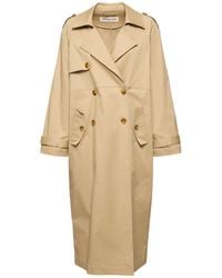 Designers Remix - Trench dylan in misto cotone - Lyst