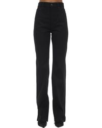 Balenciaga Jeans Aus Baumwolldenim - Schwarz