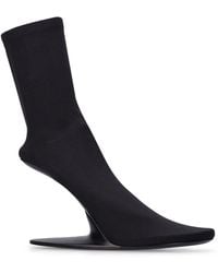 Balenciaga - 100Mm Stagea Knit Ankle Boots - Lyst