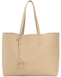 Versace - Leather Tote Bag - Lyst