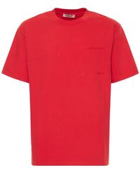CDLP Trainings-t-shirt Aus Baumwolle - Rot