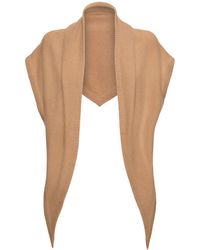 TOTEME - Triangle Wool & Cashmere Scarf Unique - Lyst