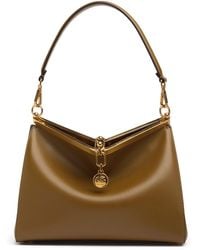 Etro - Medium Schultertasche Aus Leder "vela" - Lyst