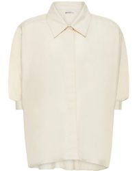 Deveaux Clarissa Cotton Poplin Volume Shirt - Multicolour