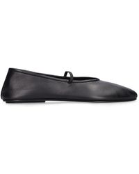 The Row - Leather Ballet Flats - Lyst