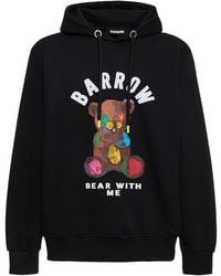 Barrow - Sweat-shirt à imprimé ourson à capuche - Lyst