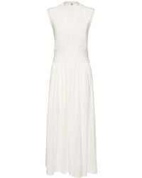 TOTEME - Sleeveless Cotton Long Dress - Lyst