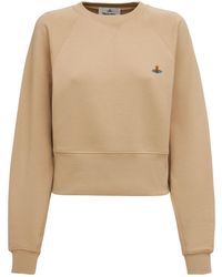 Femme Vêtements Articles de sport et dentraînement Sweats Sweatshirt with logo Vivienne Westwood en coloris Noir 