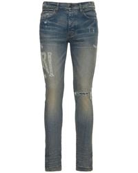 Amiri - Jeans In Distressed-optik Mit -logo - Lyst