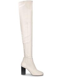 Isabel Marant - 85mm Lelta Leather Knee High Boots - Lyst