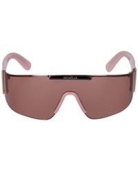 Moncler - Ombrate Mask Metal Sunglasses - Lyst