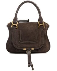 Chloé - Femme Sac À Main En Daim Marcie Unique - Lyst