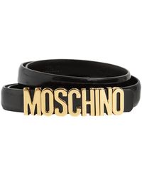 designer belts moschino