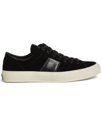 Tom Ford - Logo-print Low-top Sneakers - Lyst