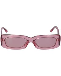 The Attico - Mini Marfa Squared Acetate Sunglasses - Lyst