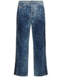 DIESEL - D-rise Midwaist Straight Leg Denim Jeans - Lyst
