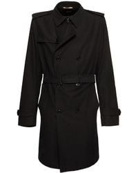 BOSS - Herren Trenchcoat Aus Baumwolle Und Lyocell „Hyde“ - Lyst