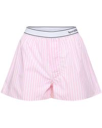 Sporty & Rich - Serif Logo Boxer Shorts - Lyst