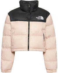 The North Face Nuptse Cropped Down Jacket - Black