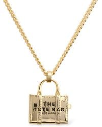 Marc Jacobs - The Tote Bag Pendant Necklace - Lyst
