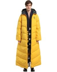 puma long down jacket