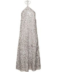 Saks Potts - Dax Embellished Jersey Midi Dress - Lyst