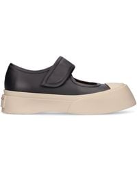 Marni - 20Mm Pablo Mary Jane Leather Shoes - Lyst